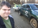  dovoz a zarybnění pstruhem RMV rybářský revír ČRS MO Rožmitál pod Třemšínem rybník Jez